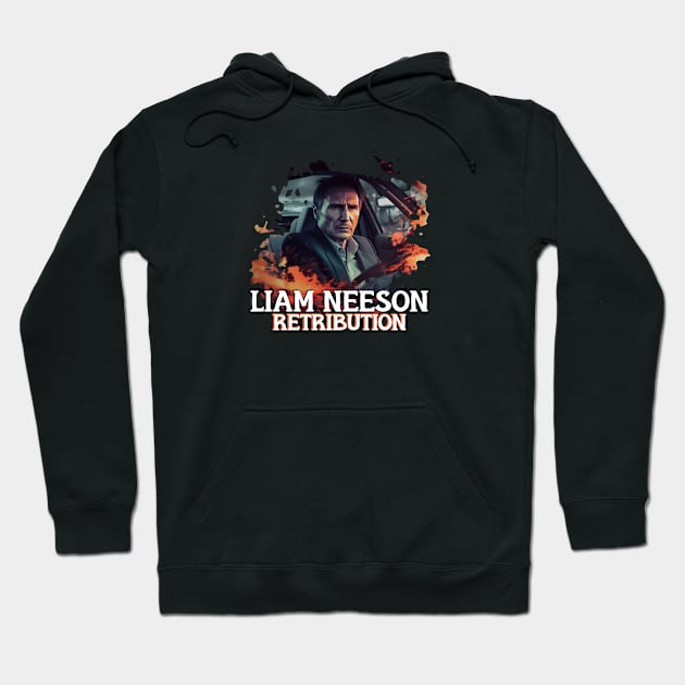 LIAM NEESON Retribution Hoodie by Pixy Official